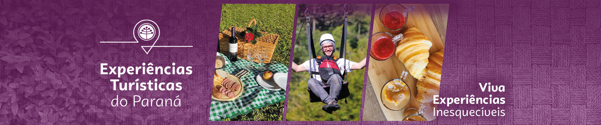 Banner Experiências Turísticas do Paraná
